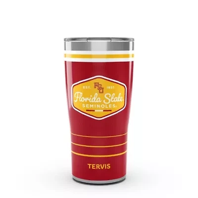 NCAA Florida State Seminoles 20oz. Vintage DuraPrint™️ Stainless Travel Tumbler