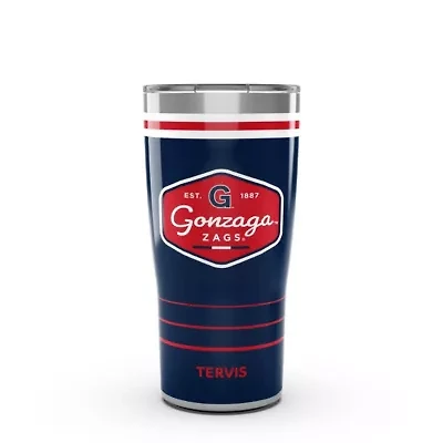 Gonzaga University Bulldogs NCAA Gonzaga Bulldogs 20oz. Vintage DuraPrint™️ Stainless Travel Tumbler