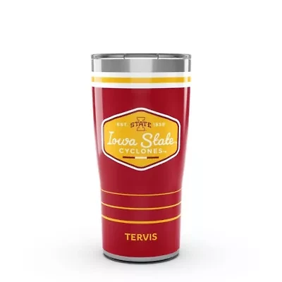 NCAA Iowa State Cyclones 20oz. Vintage DuraPrint™️ Stainless Travel Tumbler