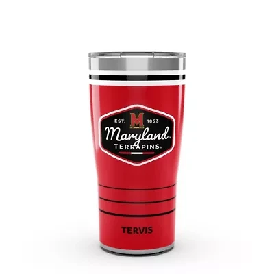 NCAA Maryland Terrapins 20oz. Vintage DuraPrint™️ Stainless Travel Tumbler