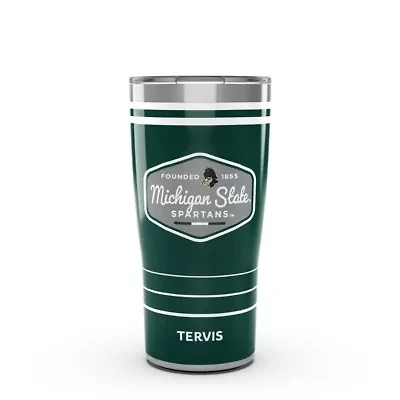 NCAA Michigan State Spartans 20oz. Vintage DuraPrint™️ Stainless Travel Tumbler