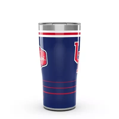 NCAA Ole Miss Rebels 20oz. Vintage DuraPrint™️ Stainless Travel Tumbler