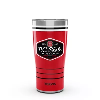 NCAA NC State Wolfpack 20oz. Vintage DuraPrint™️ Stainless Travel Tumbler