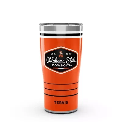 NCAA Oklahoma State Cowboys 20oz. Vintage DuraPrint™️ Stainless Travel Tumbler