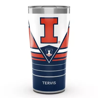 NCAA Illinois Fighting Illini 20oz. Win Streak Stainless Tumbler