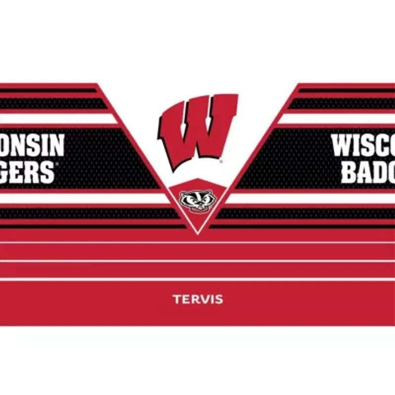 NCAA Wisconsin Badgers 20oz. Win Streak Stainless Tumbler
