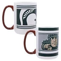 NCAA Michigan State Spartans 15oz. Home & Away 2-Pack Mug Set