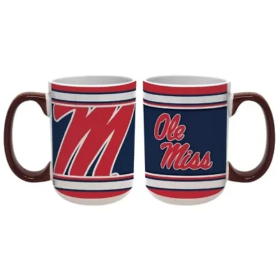 NCAA Ole Miss Rebels 15oz. Home & Away 2-Pack Mug Set