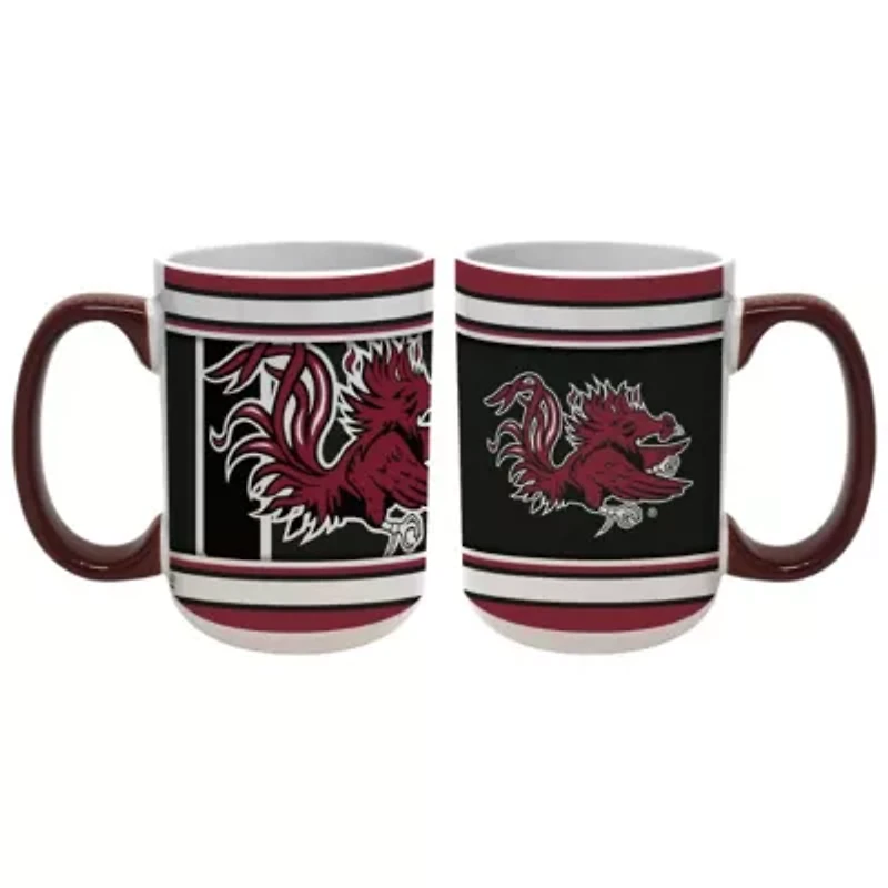 NCAA South Carolina Gamecocks 15oz. Home & Away 2-Pack Mug Set