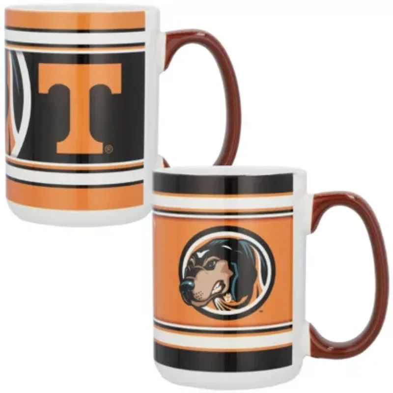 NCAA Tennessee Volunteers 15oz. Home & Away 2-Pack Mug Set