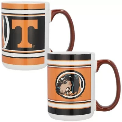 NCAA Tennessee Volunteers 15oz. Home & Away 2-Pack Mug Set