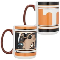 NCAA Tennessee Volunteers 15oz. Home & Away 2-Pack Mug Set