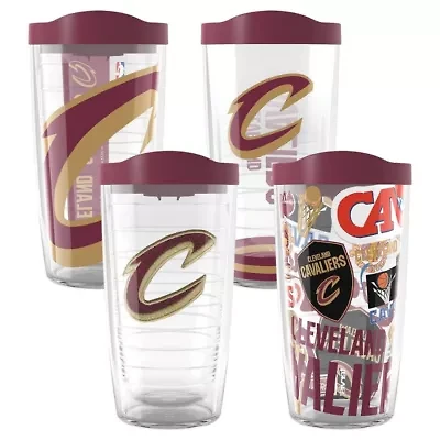 NBA Cleveland Cavaliers Four-Pack 16oz. Classic Tumbler Set
