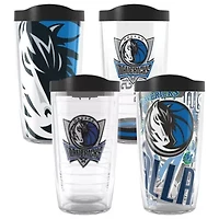 NBA Dallas Mavericks Four-Pack 16oz. Classic Tumbler Set