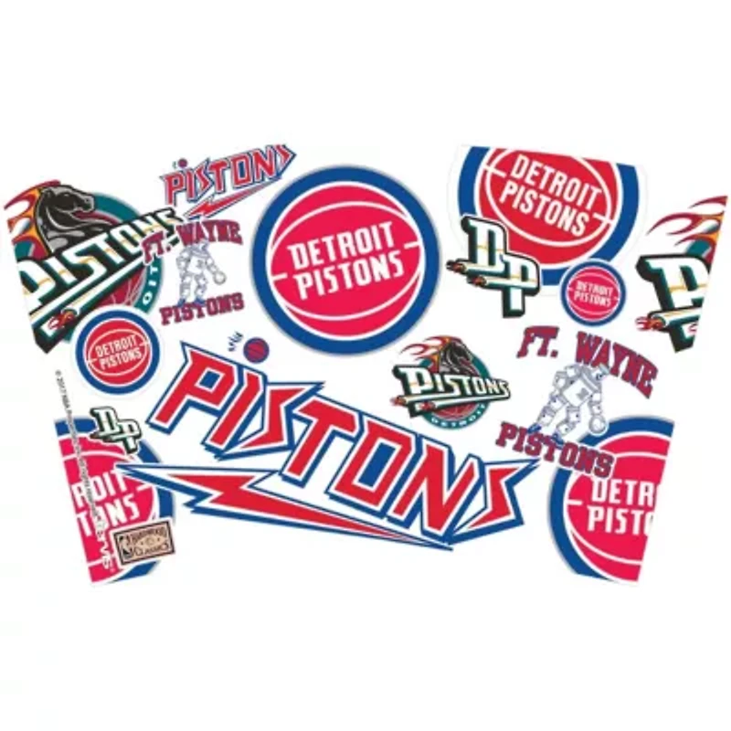 NBA Detroit Pistons Four-Pack 16oz. Classic Tumbler Set