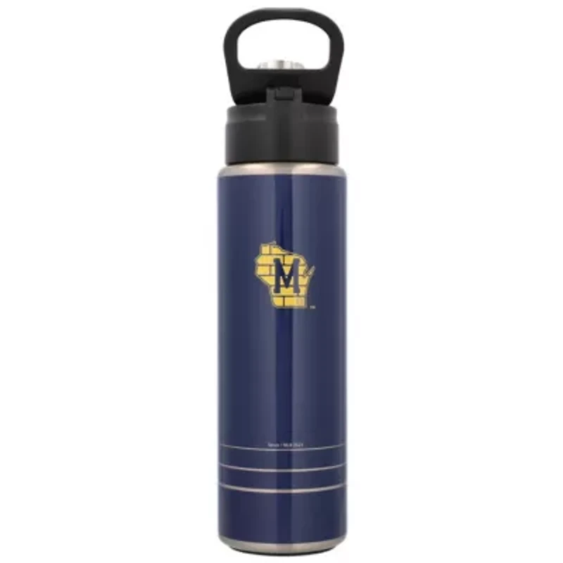 MLB Milwaukee Brewers 24oz. Final Score Wide Mouth Bottle
