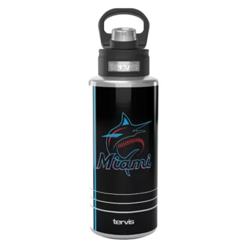 MLB Miami Marlins 32oz. Final Score Wide Mouth Water Bottle
