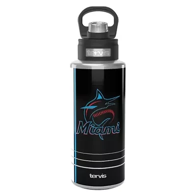 MLB Miami Marlins 32oz. Final Score Wide Mouth Water Bottle