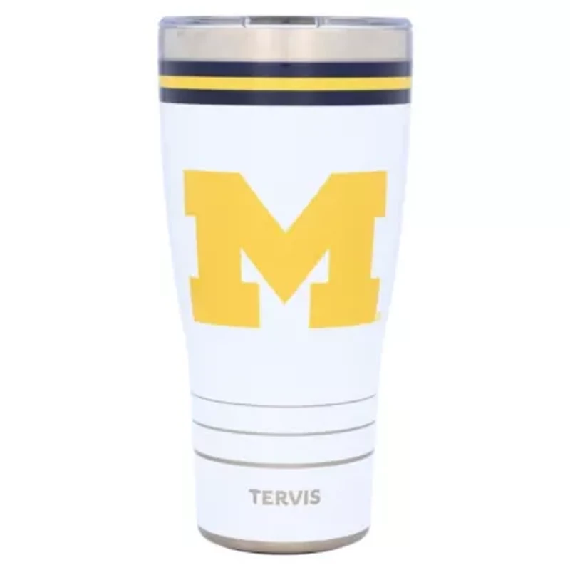 NCAA Michigan Wolverines 30oz. Arctic Stainless Tumbler