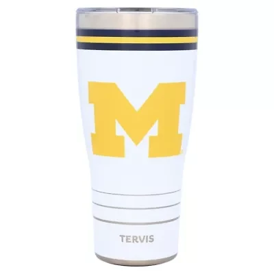 NCAA Michigan Wolverines 30oz. Arctic Stainless Tumbler