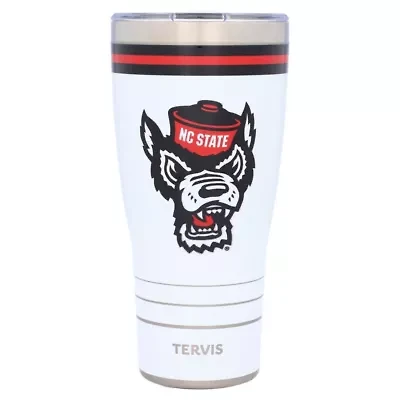 NCAA NC State Wolfpack 30oz. Arctic Stainless Tumbler