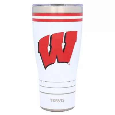 NCAA Wisconsin Badgers 30oz. Arctic Stainless Tumbler