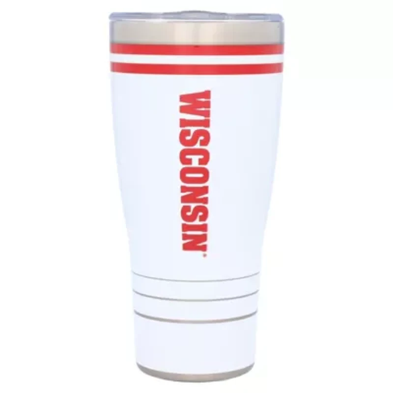 NCAA Wisconsin Badgers 30oz. Arctic Stainless Tumbler