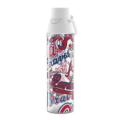 MLB Atlanta Braves 24oz. Allover Venture Lite Water Bottle