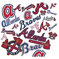 MLB Atlanta Braves 24oz. Allover Venture Lite Water Bottle