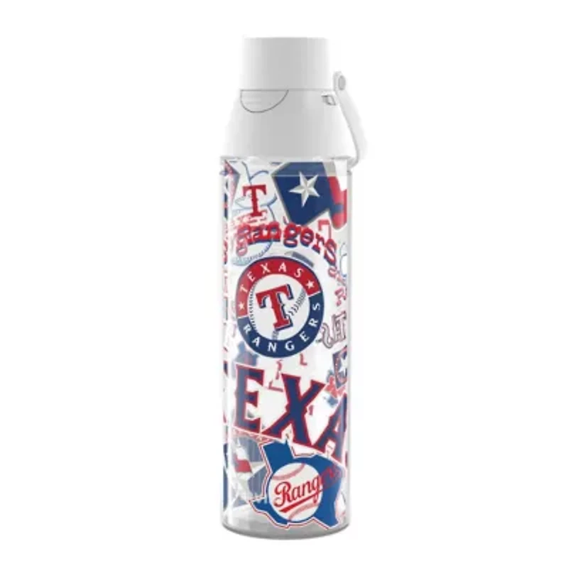 MLB Texas Rangers 24oz. Allover Venture Lite Water Bottle