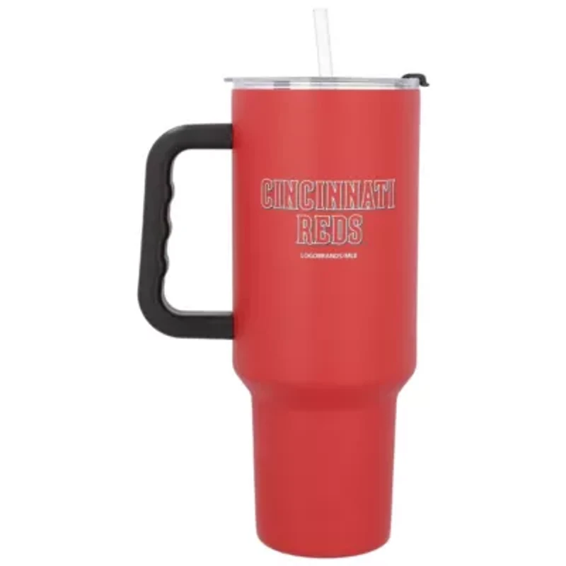 MLB Cincinnati Reds 40oz. Travel Tumbler with Handle