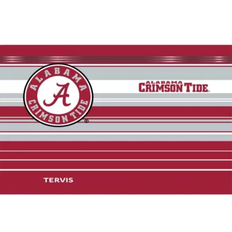 Alabama Crimson Tide NCAA Alabama Tide 30oz. Hype Stripes Stainless Tumbler