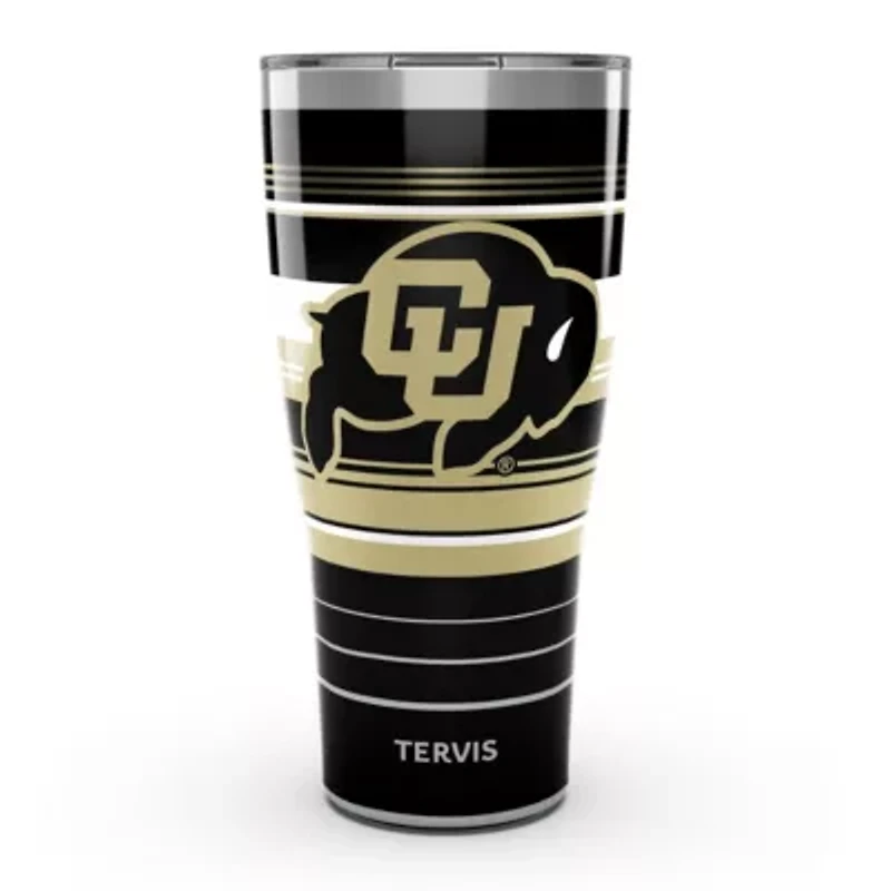 NCAA Colorado Buffaloes 30oz. Hype Stripes Stainless Tumbler