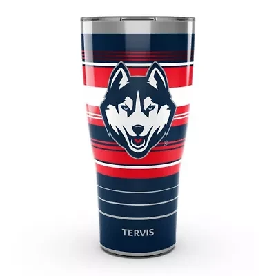 Connecticut Huskies NCAA UConn Huskies 30oz. Hype Stripes Stainless Tumbler
