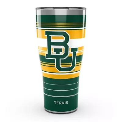 NCAA Baylor Bears 30oz. Hype Stripes Stainless Tumbler