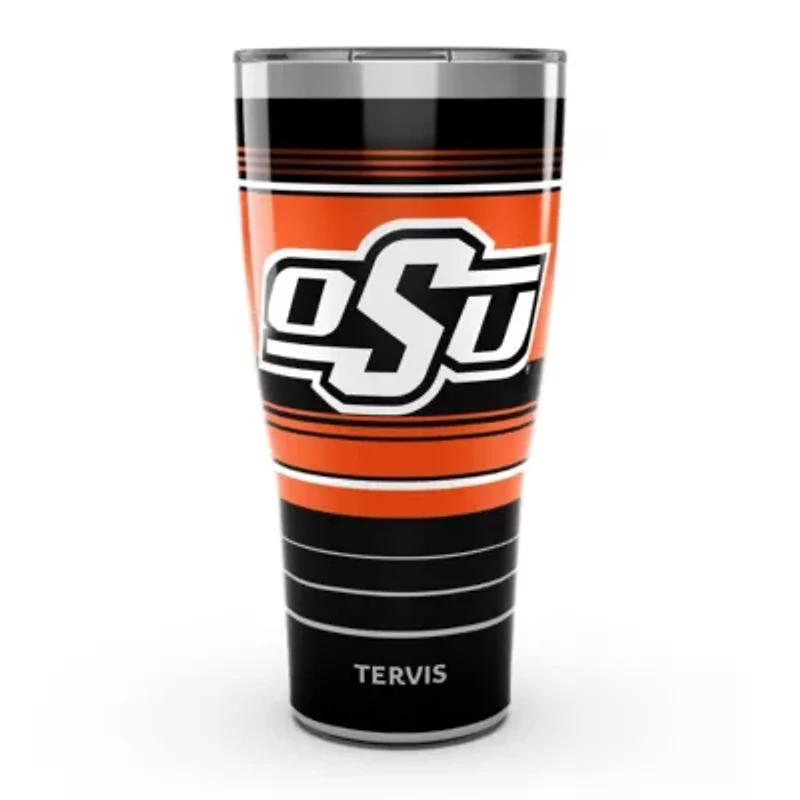 NCAA Oklahoma State Cowboys 30oz. Hype Stripes Stainless Tumbler