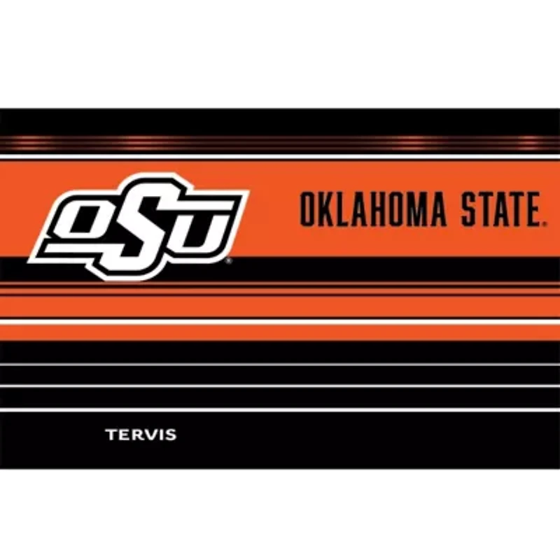 NCAA Oklahoma State Cowboys 30oz. Hype Stripes Stainless Tumbler