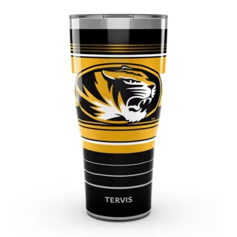 NCAA Missouri Tigers 30oz. Hype Stripes Stainless Tumbler