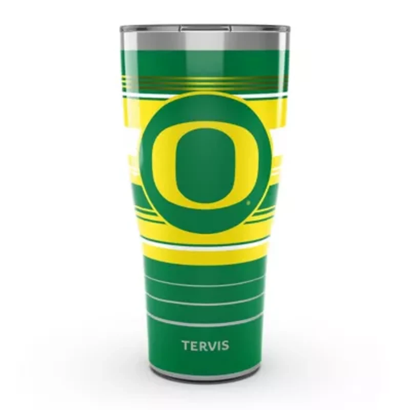 NCAA Oregon Ducks 30oz. Hype Stripes Stainless Tumbler