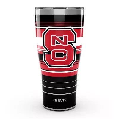 NCAA NC State Wolfpack 30oz. Hype Stripes Stainless Tumbler