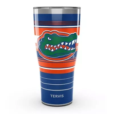 NCAA Florida Gators 30oz. Hype Stripes Stainless Tumbler
