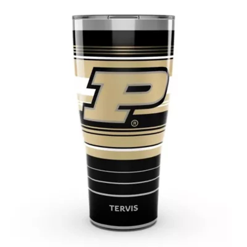 NCAA Purdue Boilermakers 30oz. Hype Stripes Stainless Tumbler