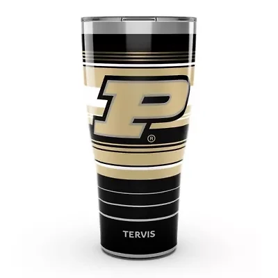 NCAA Purdue Boilermakers 30oz. Hype Stripes Stainless Tumbler