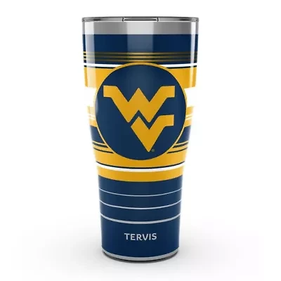 NCAA West Virginia Mountaineers 30oz. Hype Stripes Stainless Tumbler