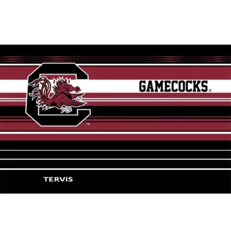 NCAA South Carolina Gamecocks 30oz. Hype Stripes Stainless Tumbler