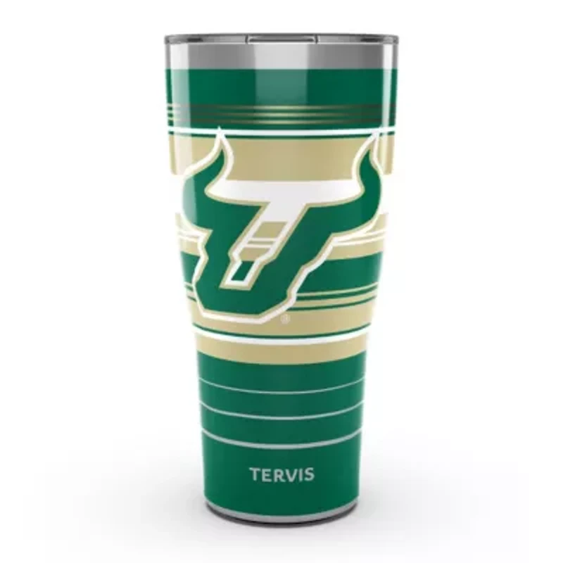 NCAA South Florida Bulls 30oz. Hype Stripes Stainless Tumbler
