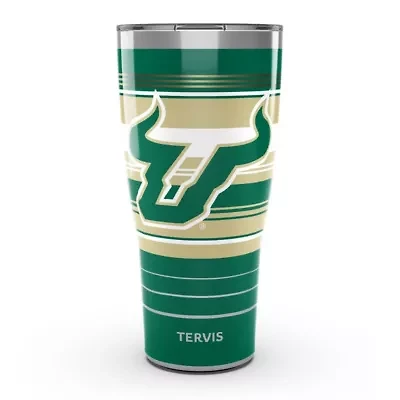 NCAA South Florida Bulls 30oz. Hype Stripes Stainless Tumbler