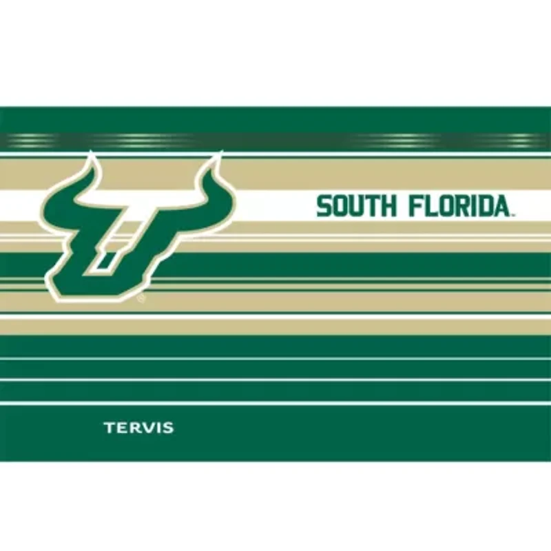 NCAA South Florida Bulls 30oz. Hype Stripes Stainless Tumbler