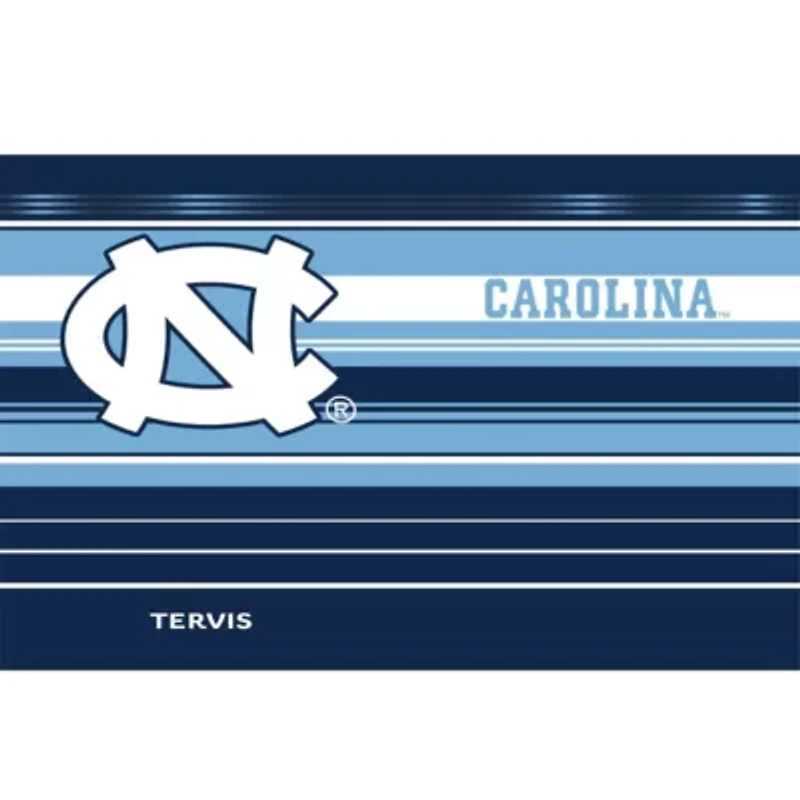 NCAA North Carolina Tar Heels 30oz. Hype Stripes Stainless Tumbler