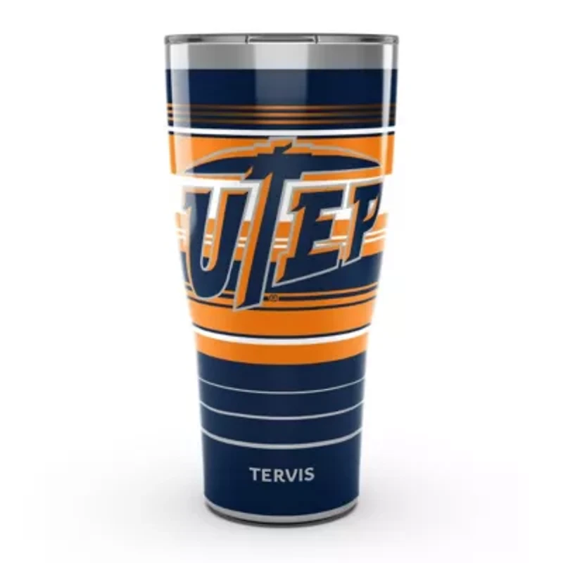 NCAA UTEP Miners 30oz. Hype Stripes Stainless Tumbler